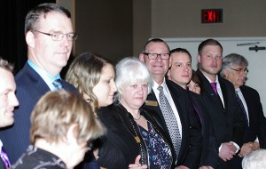 The new chamber board was sworn in Jan. 24. Ian Cobb/e-KNOW