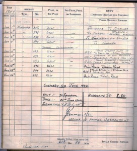 An inside page identifying the tank victory on June 14, 1944.