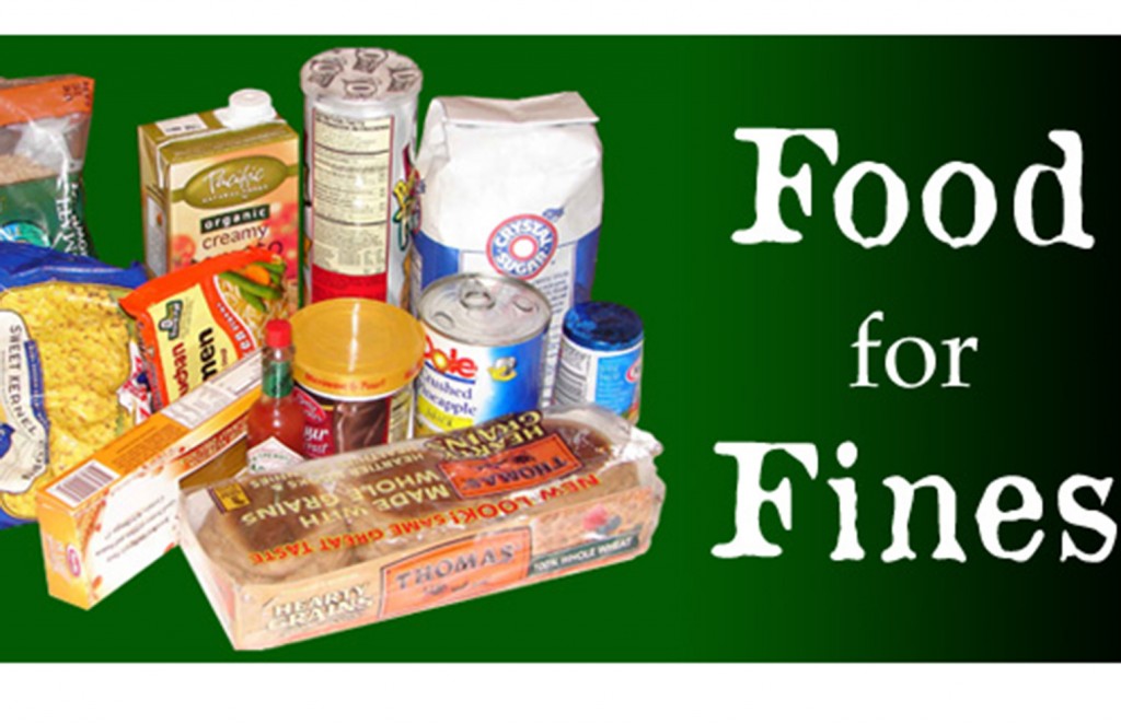 Food for Fines returns for another year