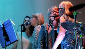 "Holler-Ettes" (L to R) Heather Ney, Linda Douglas, Christine Besold, Betty Dodd.