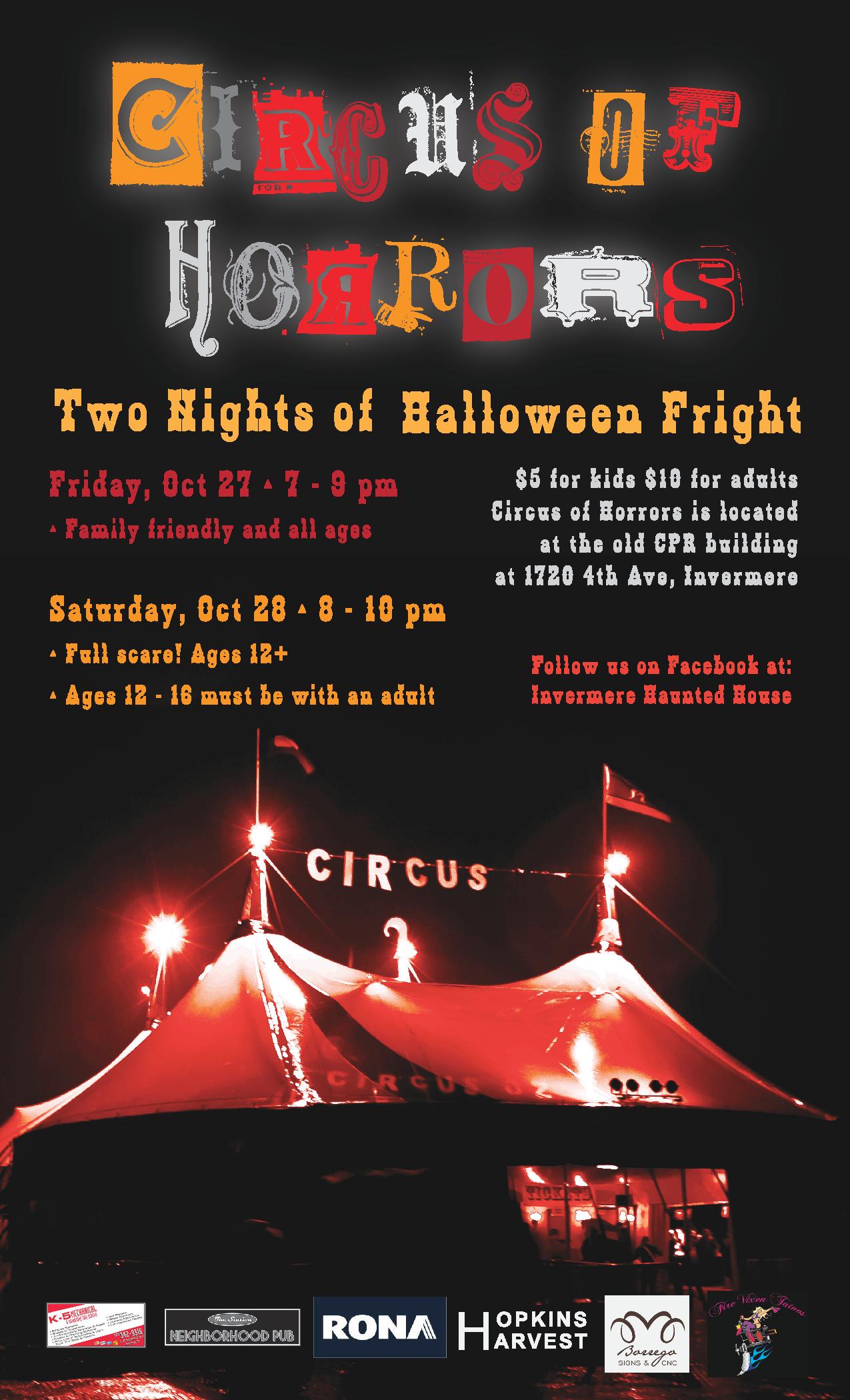 Invermere Haunted Circus