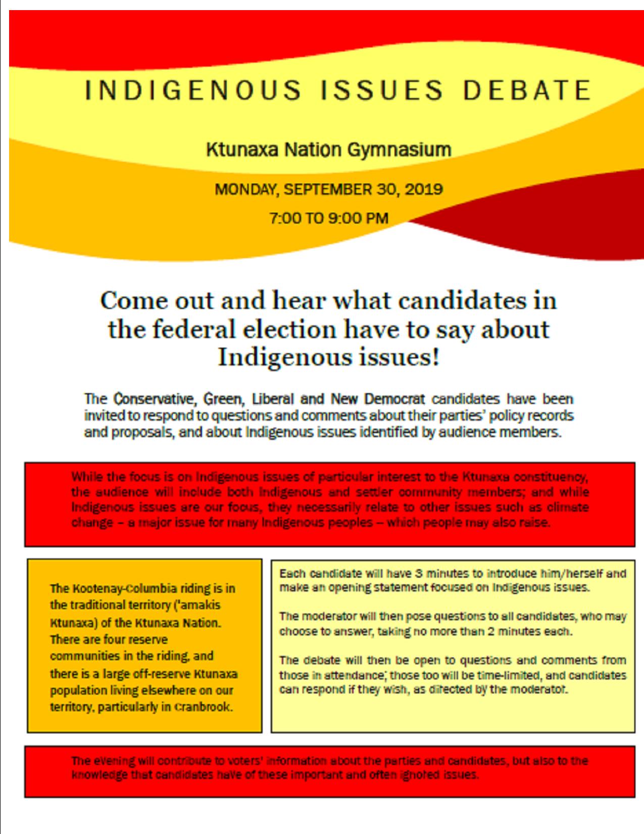 indigenous-issues-debate