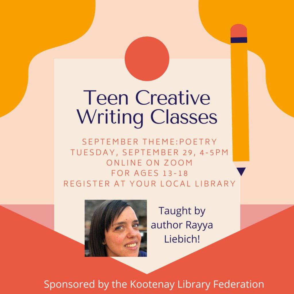creative writing classes for youth