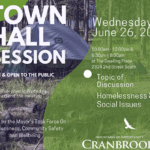 Task Force On Homelessness Townhall added