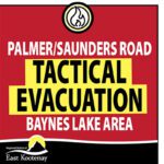 Tactical evacuation underway for area in Baynes Lake