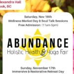 Abundance Holistic Health & Yoga Fair Nov. 16 & 17