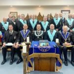 Freemasons install new officers