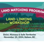 Land Linking Workshop coming to Nelson