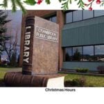 Cranbrook Library Christmas hours