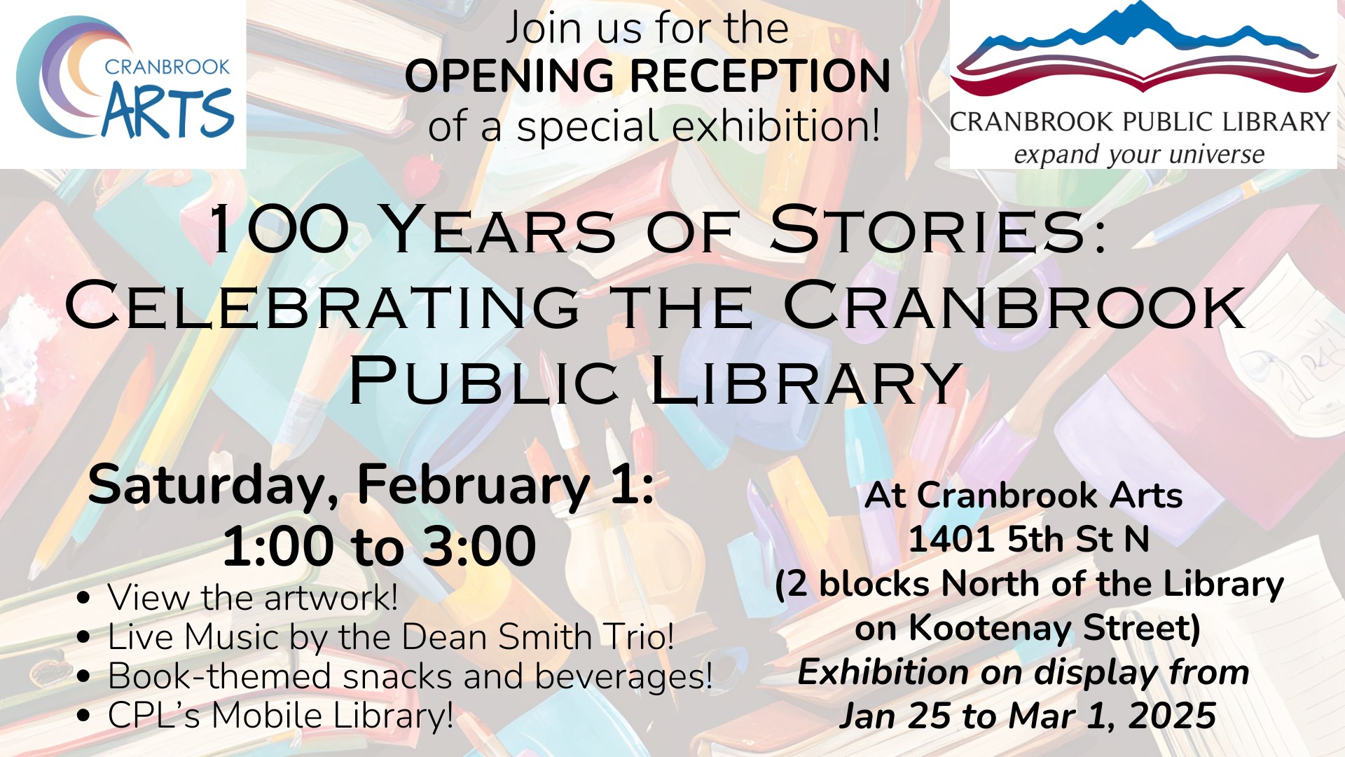 100 Years of Stories: Celebrating the Cranbrook Public Library