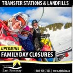 Family Day closures reminder