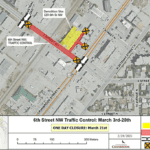 6th St. NW closed March 21 for demo wrap up