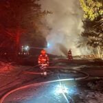 Firefighters respond to structure fire in Fairmont